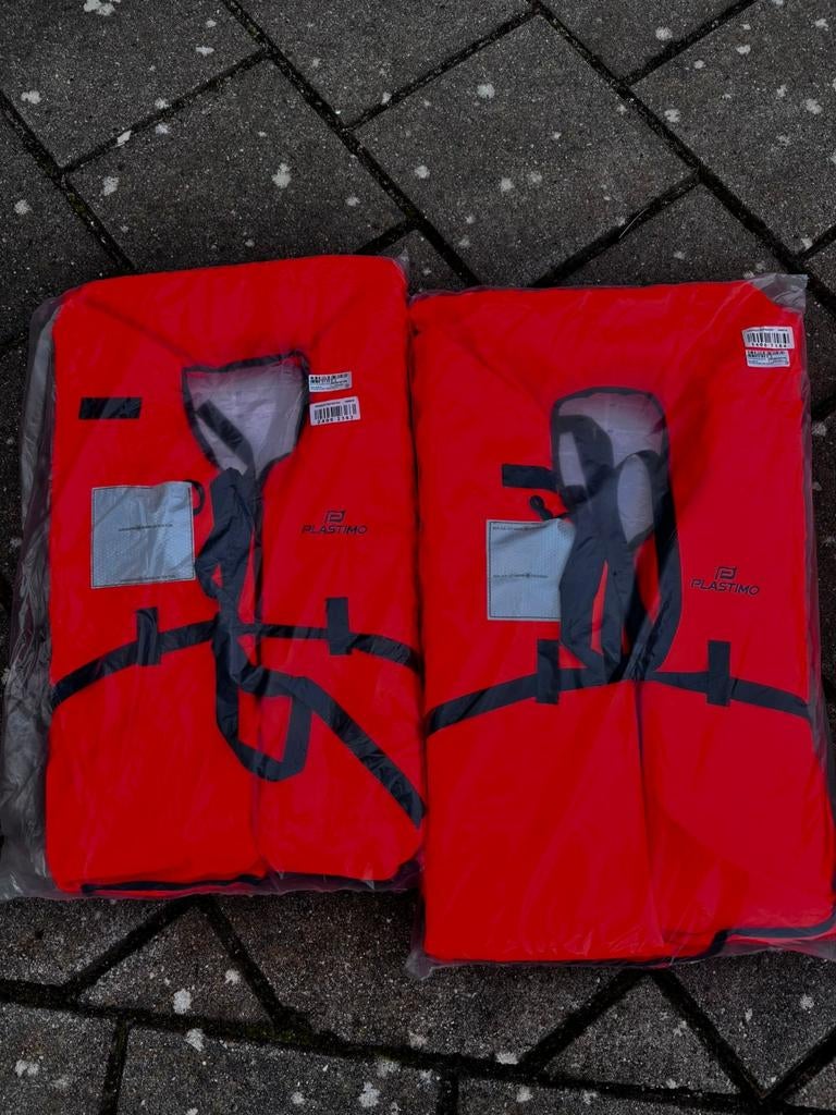Plastic reddingsvesten gloednieuw 2 stuks, Ophalen, Nieuw
