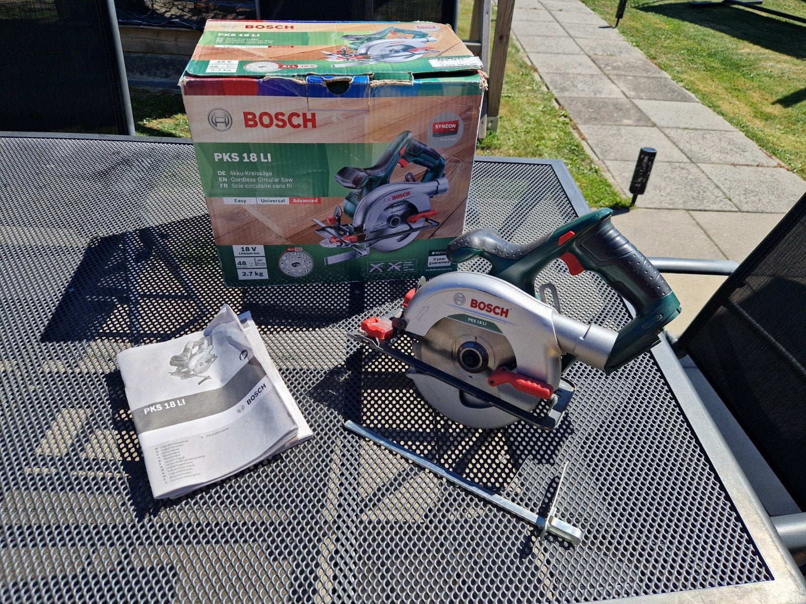 Bosch PKS 18 Li (Zonder accu), Ophalen of Verzenden, Gebruikt, Bosch