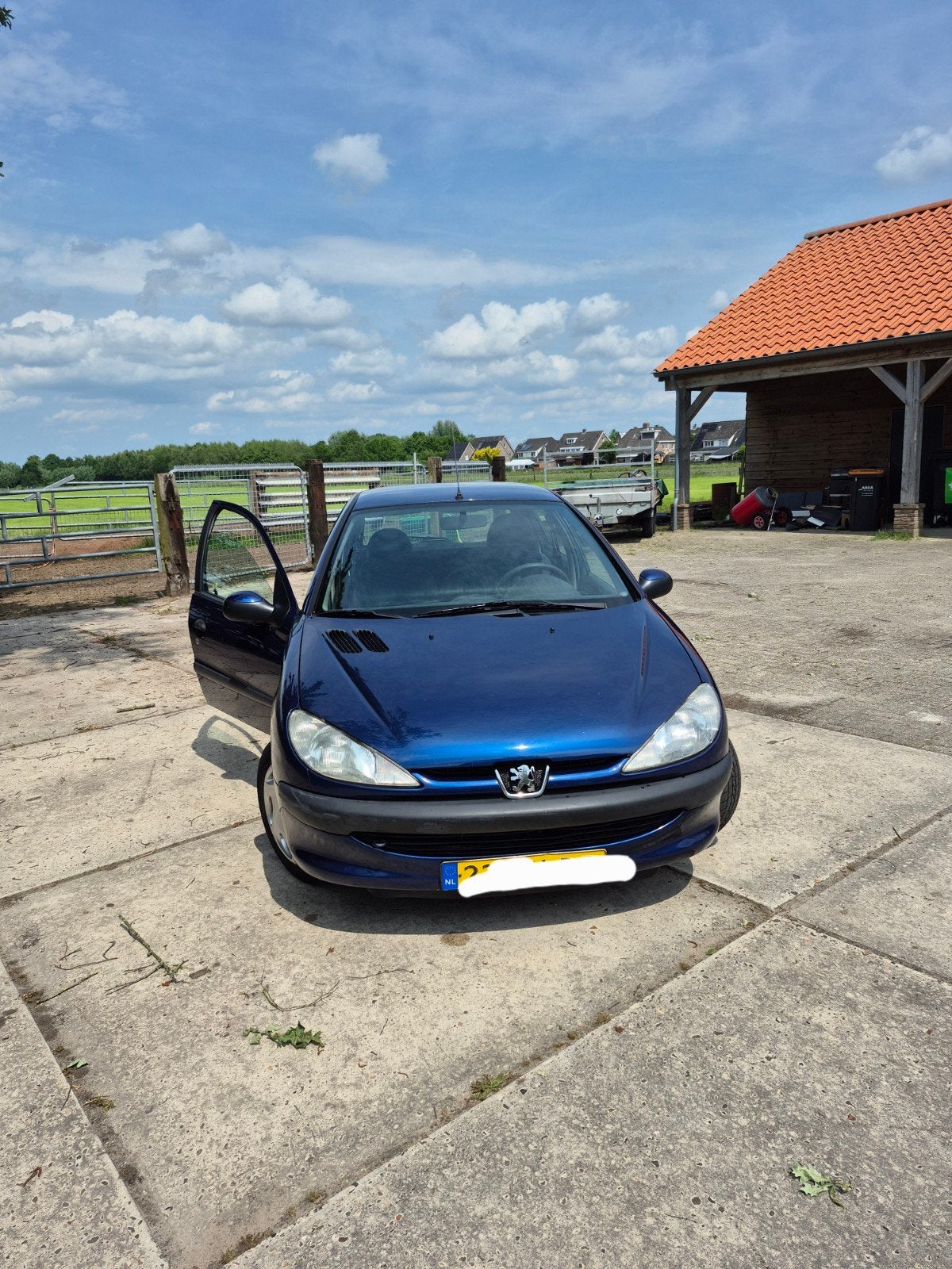 Peugeot 206 1.6 XT 5D 1999 Blauw, Auto's, Peugeot, Particulier, Benzine, Hatchback, Handgeschakeld, Origineel Nederlands, Blauw