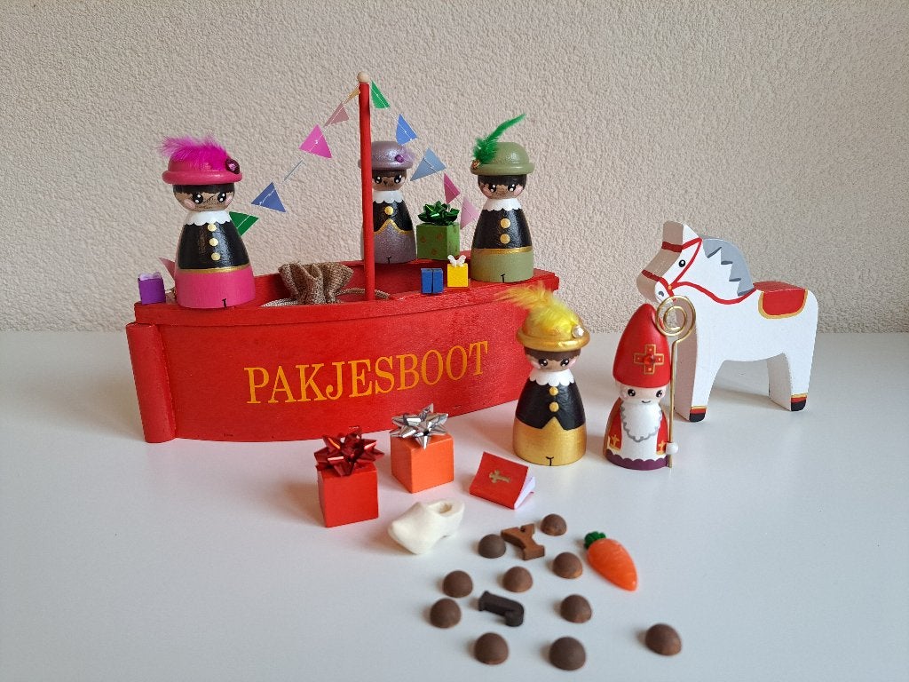 Pakjesboot sint en pieten, Ophalen of Verzenden, Nieuw