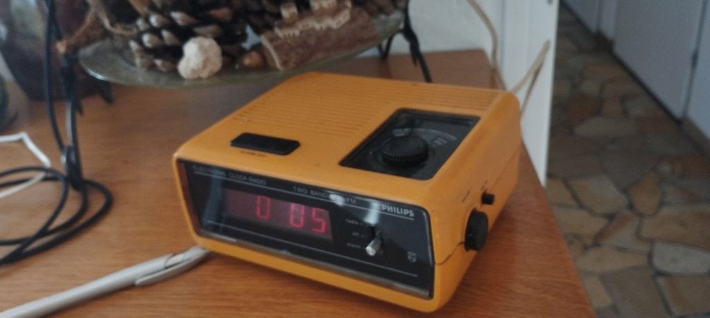 Philips wekkerradio PZ1, Ophalen of Verzenden, Zo goed als nieuw