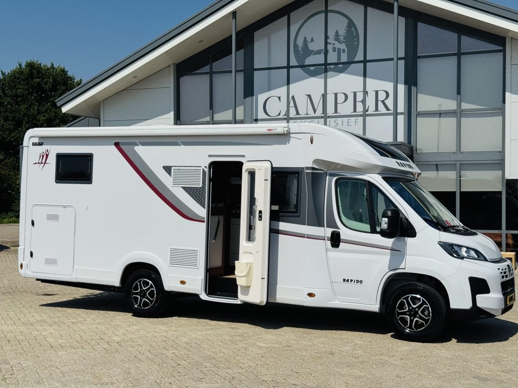Rapido 666 F Lithium Omvormer Automaat BOMVOL OPT. 2025, Caravans en Kamperen, Campers, Automaat, Ringverwarming, Bedrijf, Diesel