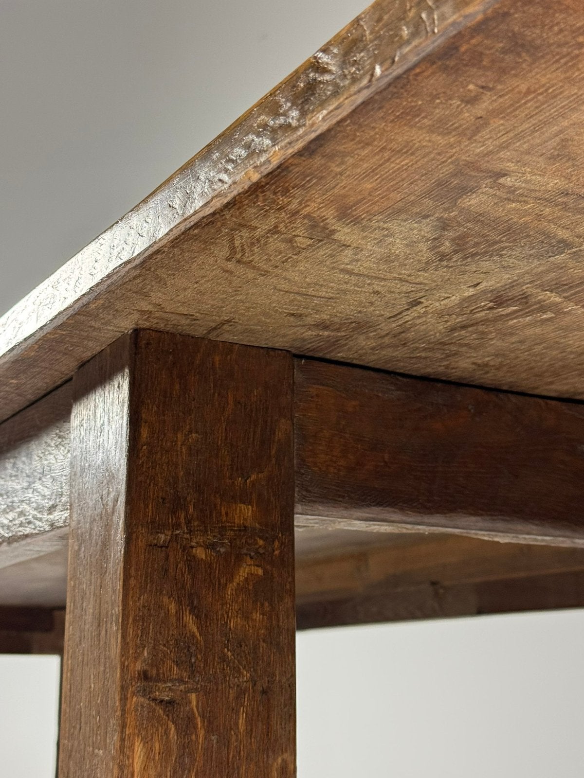 Belgische kloostertafel eiken 280cm, Ophalen