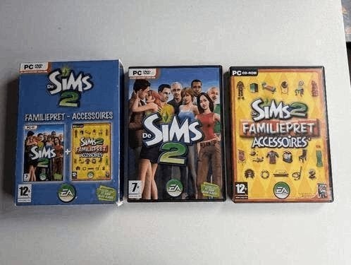 De sims 2 Familiepret box sims 2 + Accessoires PC, 1 speler, Ophalen of Verzenden, Zo goed als nieuw, Vanaf 12 jaar