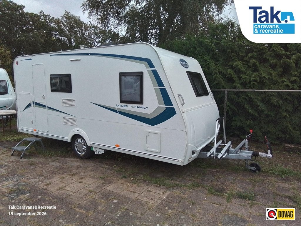 Caravelair Antares, Dwars-stapelbed, Bedrijf, Treinzit, 750 - 1000 kg