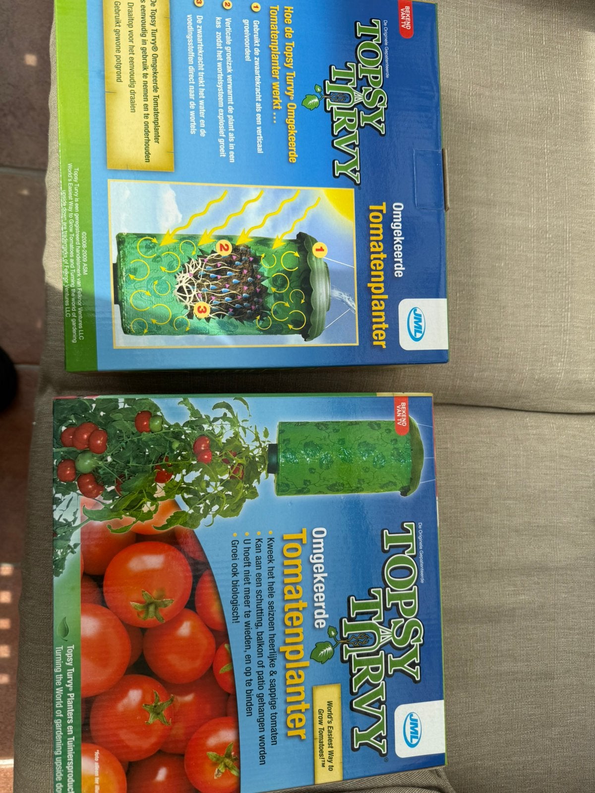 Tomatenplanter omgekeerd 2 st kweken, Ophalen of Verzenden, Eenjarig, Overige soorten, Volle zon