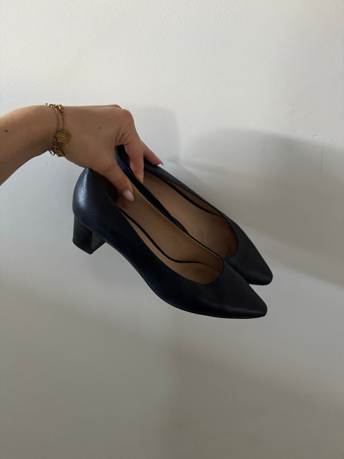 Peter Kaiser Stewardess Hakken Maat 38,5, Kleding | Dames, Schoenen, Ophalen of Verzenden, Gedragen, Zwart, Pumps