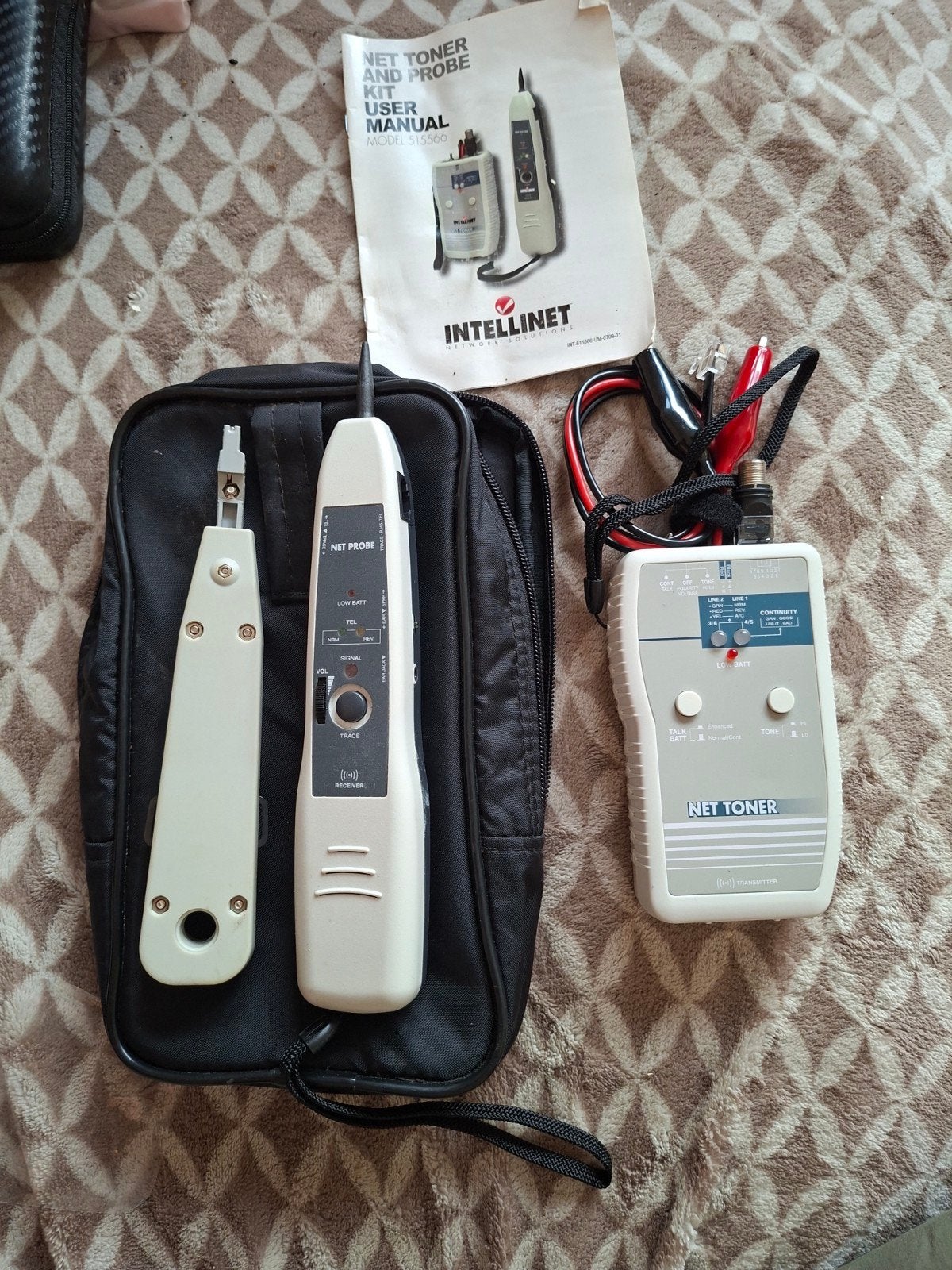 Intellinet Net Toner en Probe Kit - Netwerk Tester, Doe-het-zelf en Verbouw, Elektra en Kabels, Ophalen of Verzenden