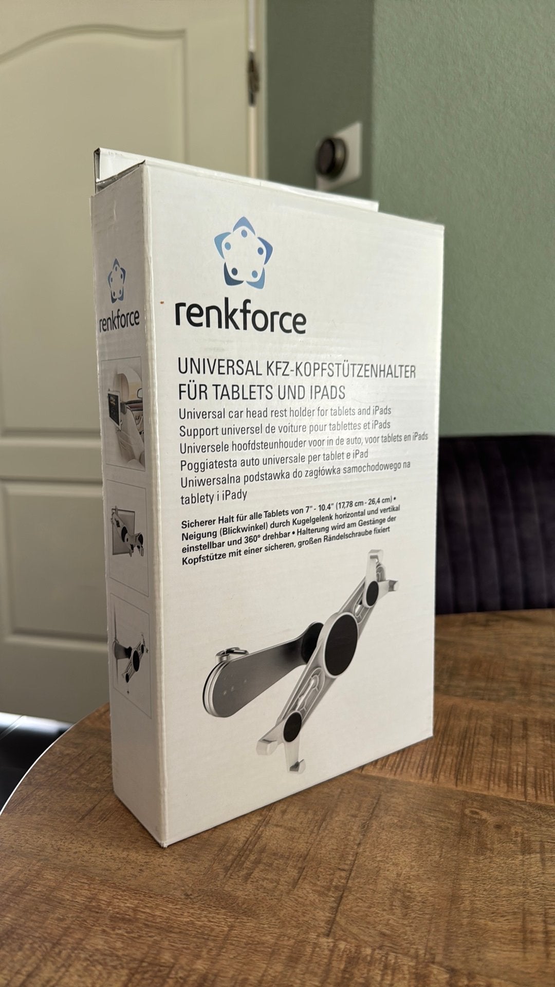 Renkforce Tablethouder Universeel 17,8 - 26,4 cm, Ophalen, Zo goed als nieuw