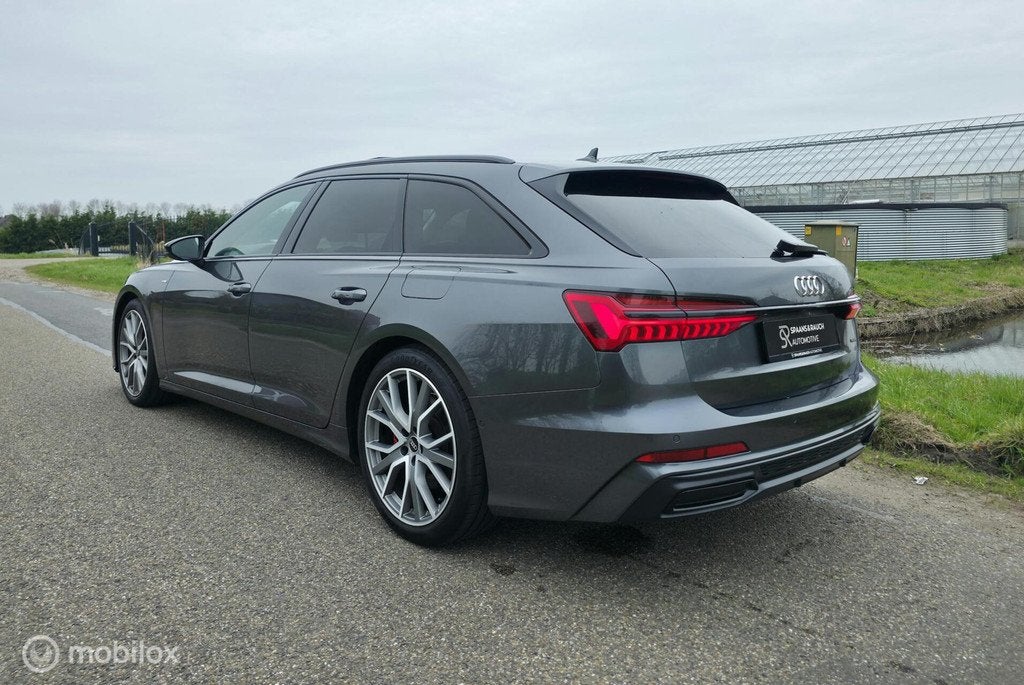 Audi A6 55 TFSIe quattro Pro Line S / Pano / Matrix / B&O, Auto's, Audi, Automaat, Gebruikt, Zwart, 4 cilinders