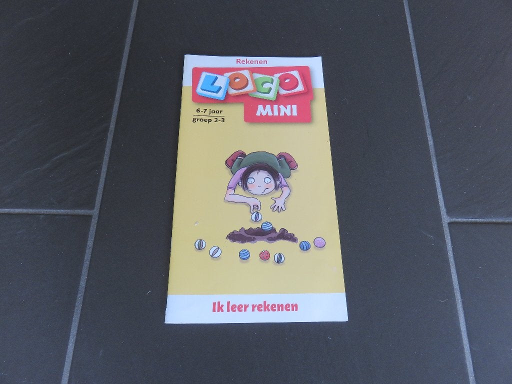 Mini loco boekje ik leer rekenen 6-7 jaar, groep 2-3., Ophalen of Verzenden, Zo goed als nieuw, Puzzelen