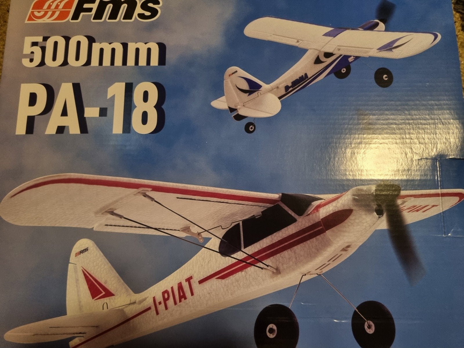Nieuwe Fms Pa.18 500mm incl.2 lipo  RTF, Ophalen of Verzenden, Nieuw