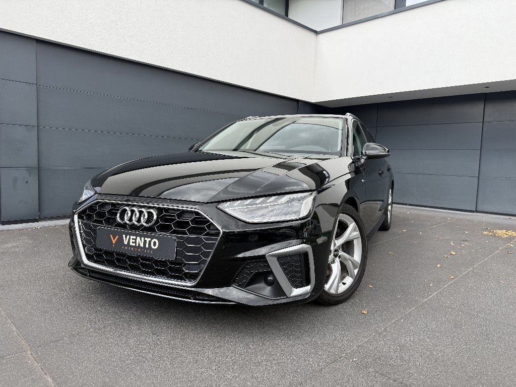 Audi A4 35 TFSI S-Line BTW wagen, Auto's, Audi, 4 cilinders, A4, Zwart, Leder