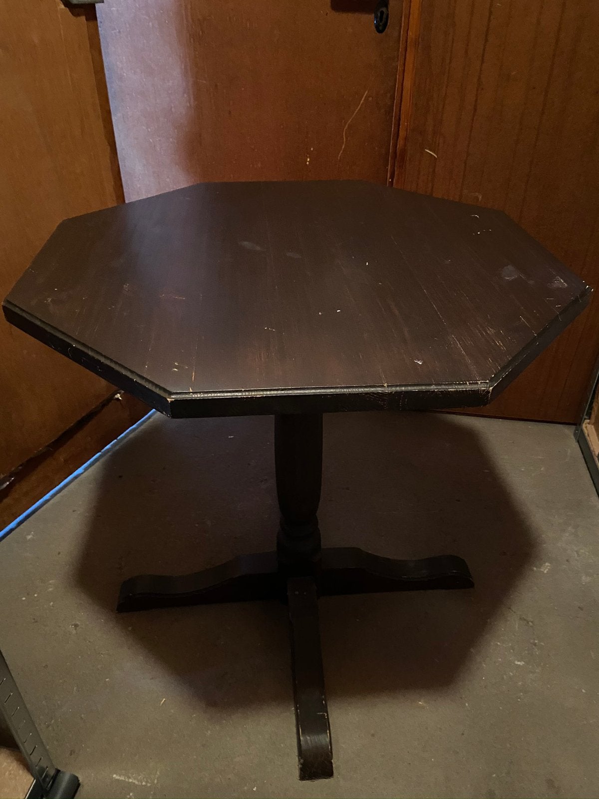 Houten tafel, Ophalen, Gebruikt, 50 tot 100 cm, Overige vormen