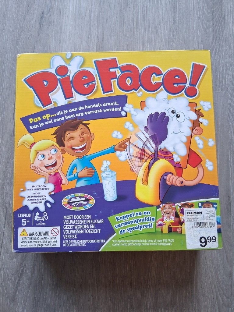 Pie face spel, Ophalen of Verzenden, Nieuw, Jongen of Meisje