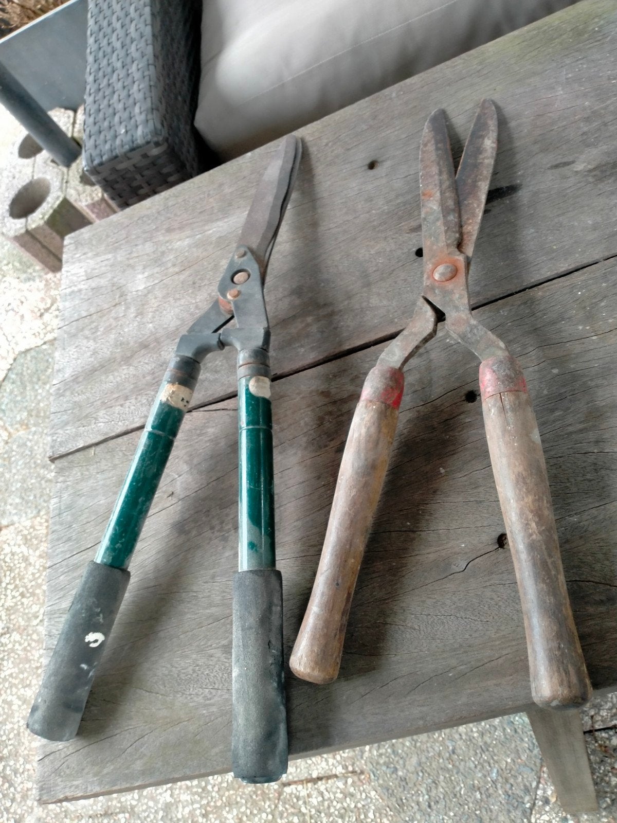 2 heggen scharen, Ophalen