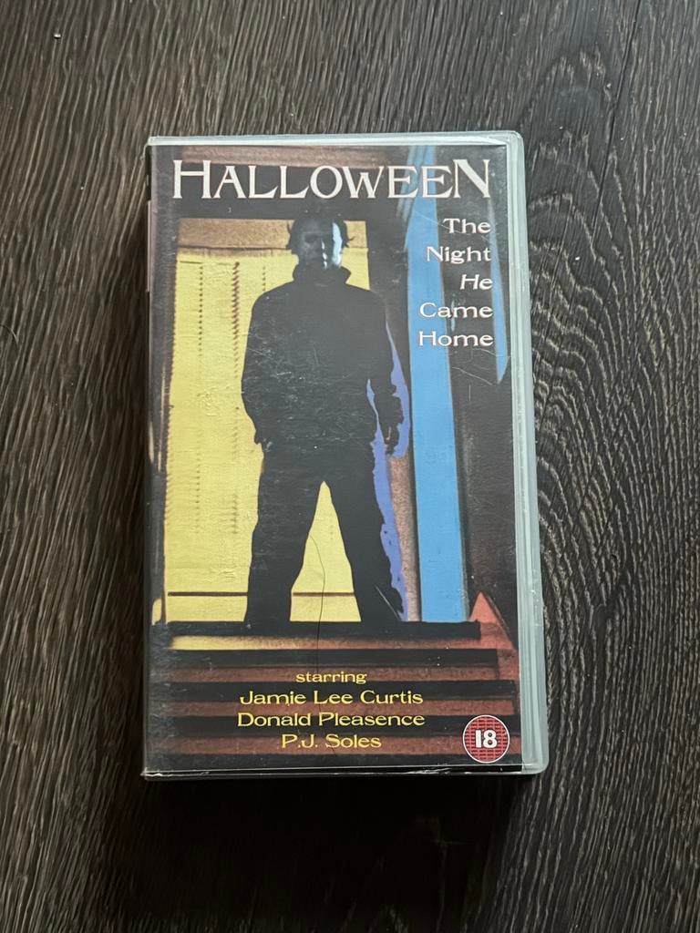 Halloween VHS - The Night He Came Home, Cd's en Dvd's, VHS | Film, Vanaf 16 jaar, Ophalen of Verzenden, Gebruikt, Horror