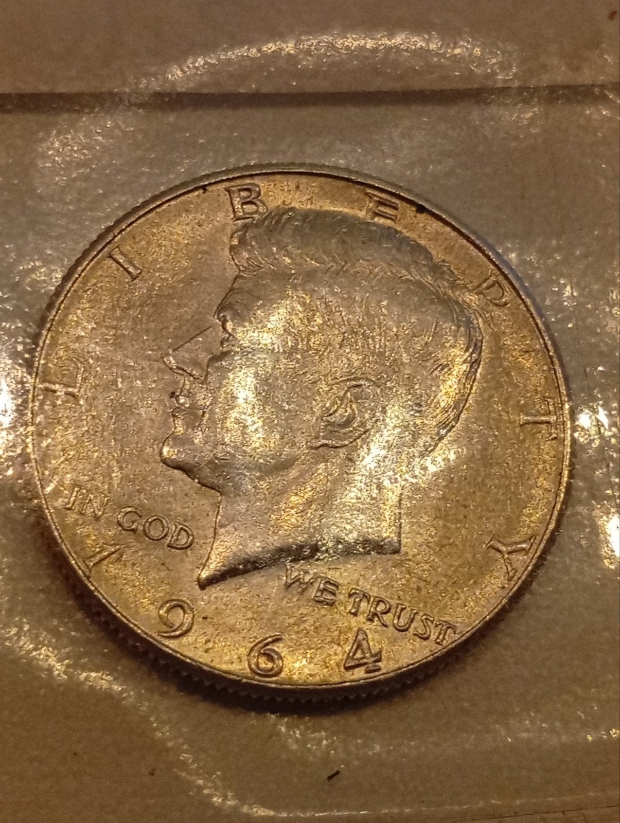 Zeldzame 1964 Kennedy Half Dollar - 90% Zilver, Postzegels en Munten, Ophalen of Verzenden, Noord-Amerika, Losse munt, Zilver