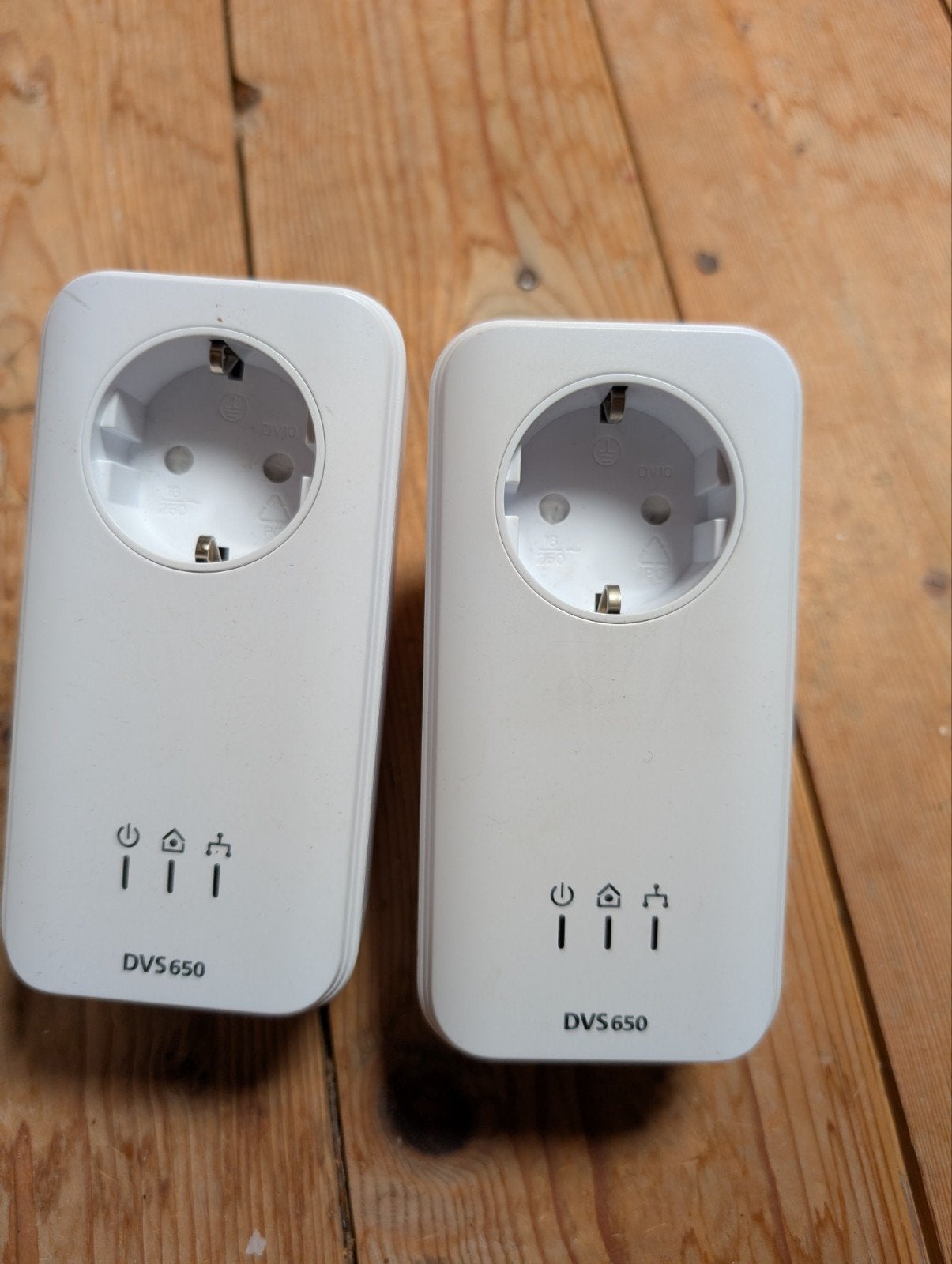 Devolo DVS 650 Powerline Adapters (set van 2), Computers en Software, Netwerkkaarten, Gebruikt, Extern, Ophalen of Verzenden