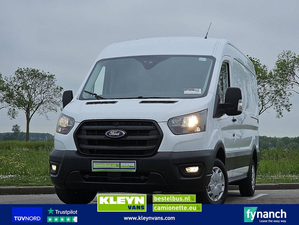 FORD TRANSIT 2.0 l2h2 euro6 trekhaak!, 2095 kg, Gebruikt, Euro 6, Wit