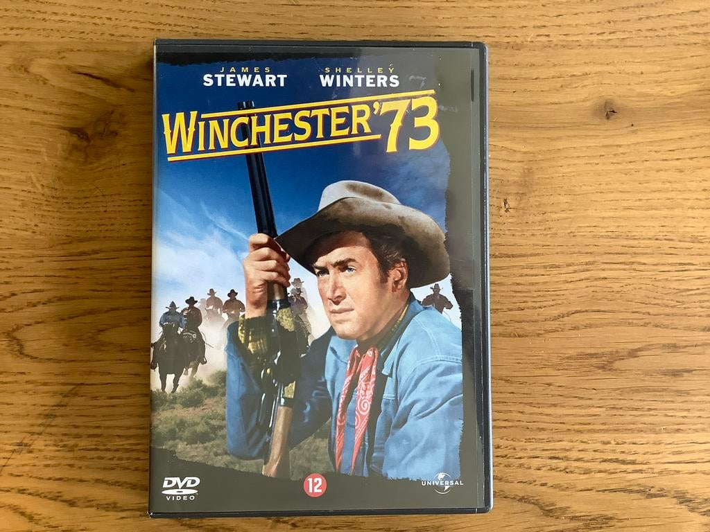8). Winchester '73 - Klassieke Western met James Stewart., Vanaf 12 jaar, Ophalen of Verzenden, Gebruikt
