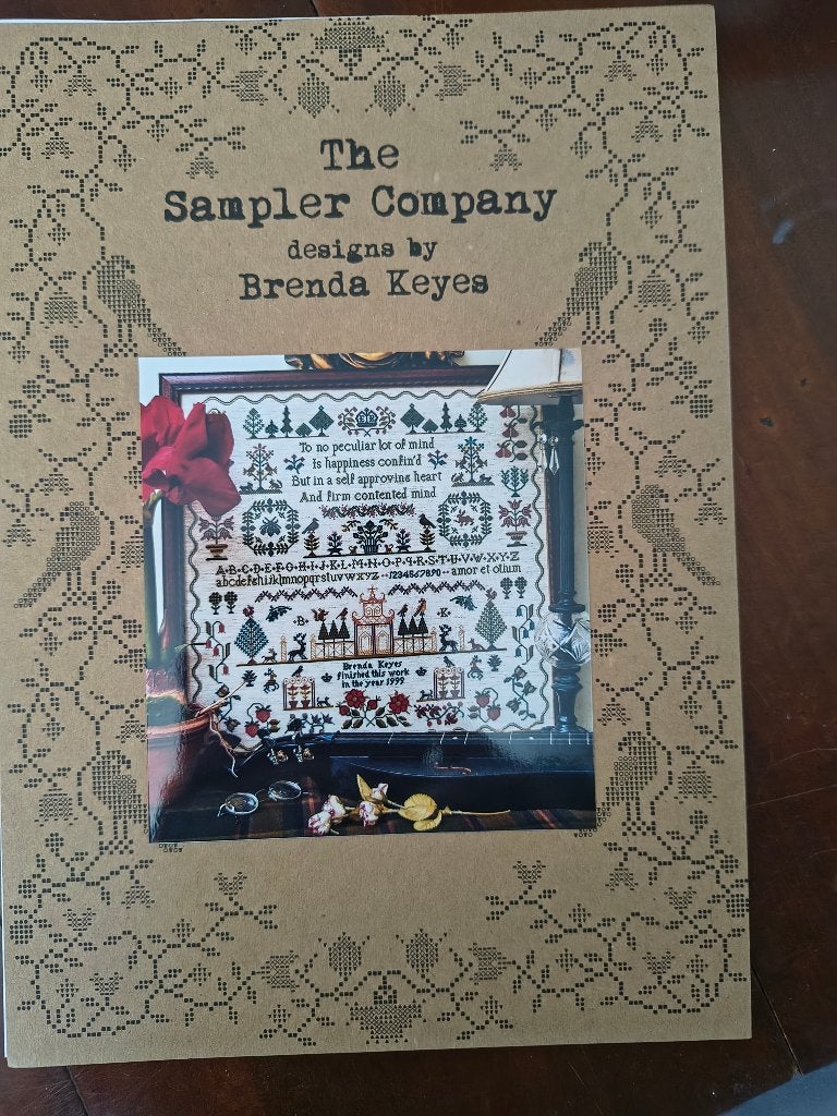 The Contented Mind - Brenda Keyes, Ophalen of Verzenden, Zo goed als nieuw, Handborduren, Patroon
