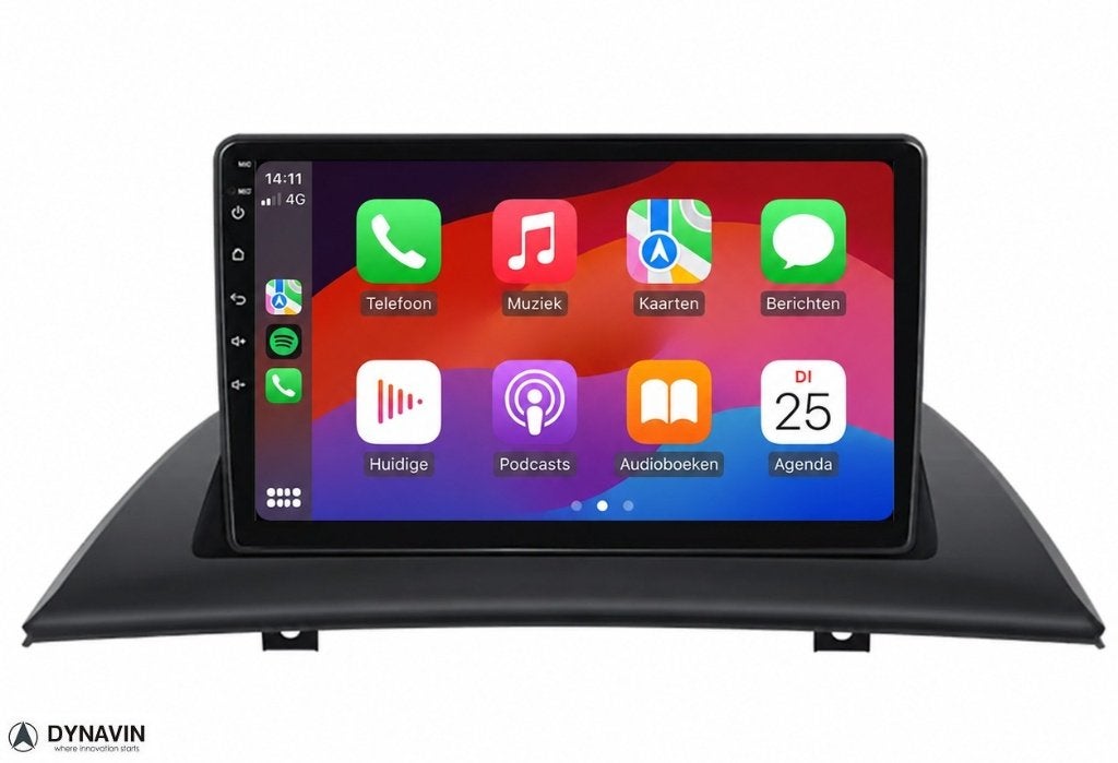 Android 15 Navigatie BMW X3 E83 2006 carplay 10 inch usb, Oberonweg 262 3208pg, Nieuw, Ophalen of Verzenden, Dynavin