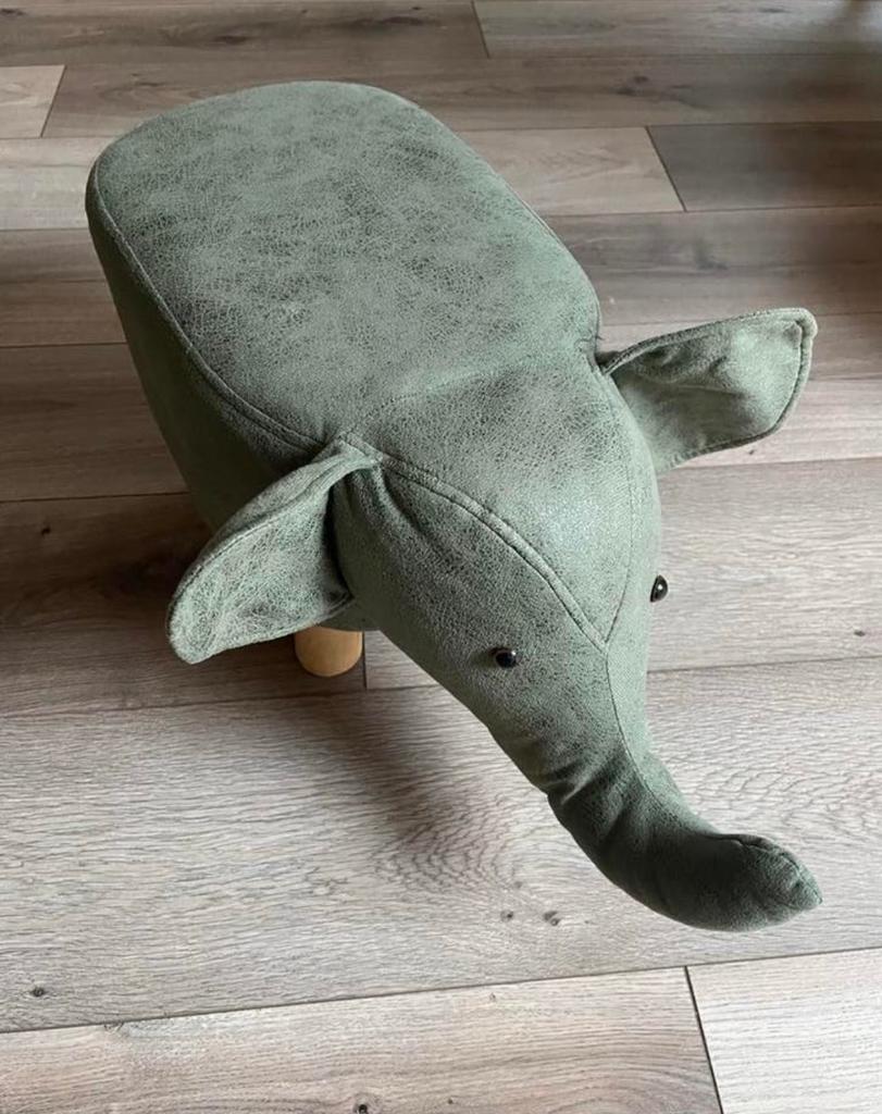Poef krukje olifant van intratuin, Ophalen, Zo goed als nieuw, Overige typen