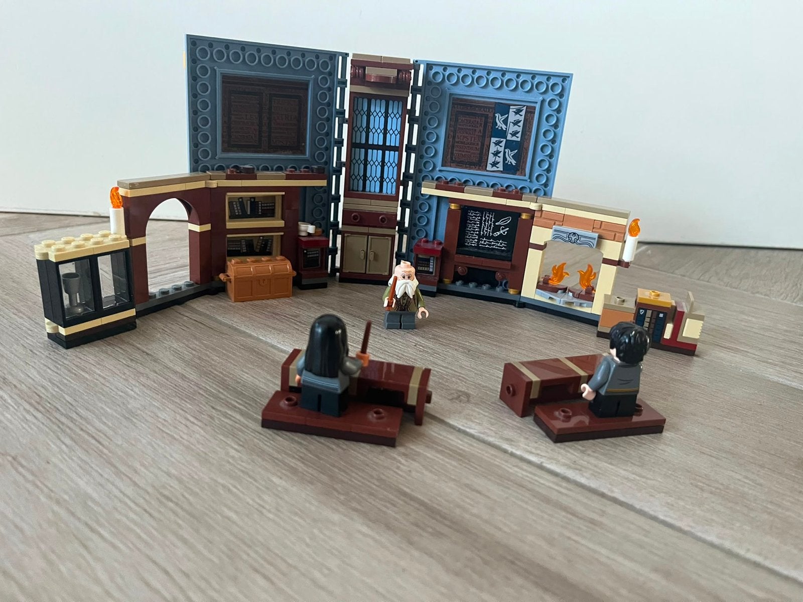 LEGO Harry Potter Zweinstein Moment: Transfiguratie les, Ophalen of Verzenden, Zo goed als nieuw, Overige merken