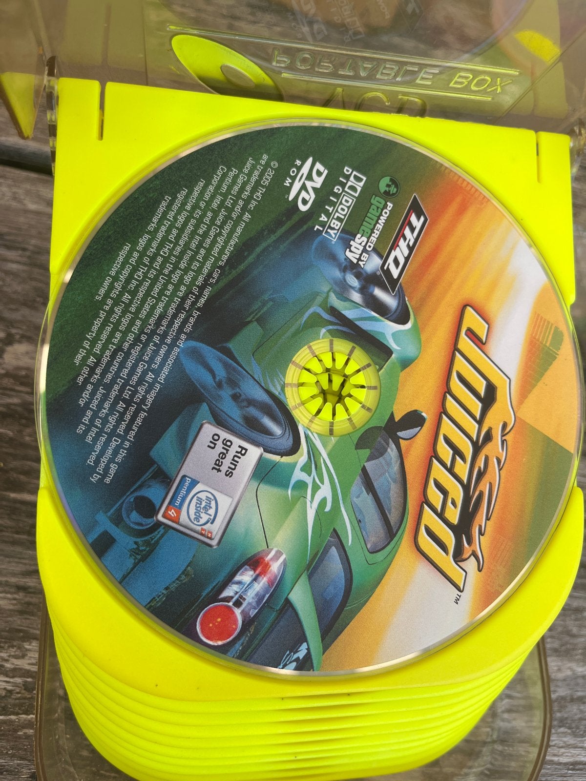 Juiced PC DVD-ROM - Racegame voor Pentium 4, Gebruikt, 1 speler, Racen en Vliegen, Ophalen of Verzenden