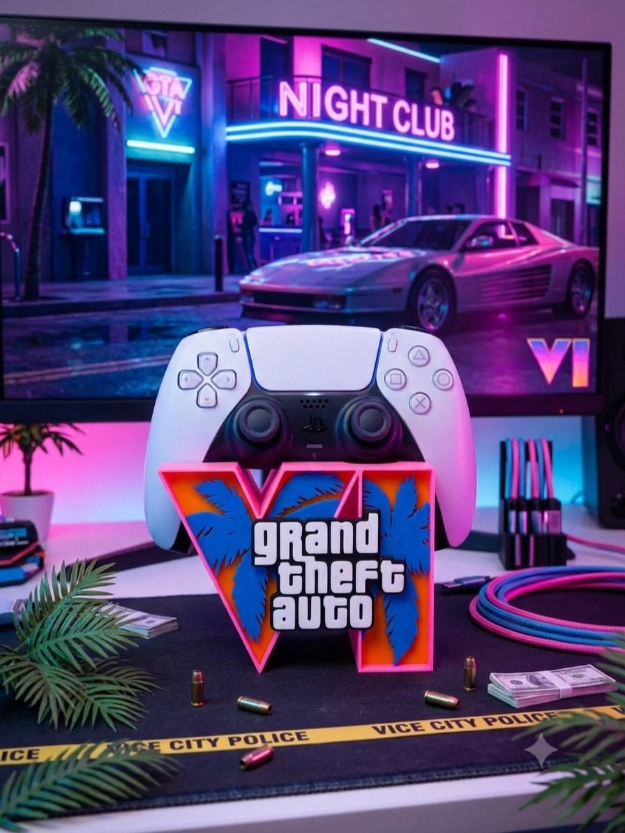 PS5 Controller Stand – GTA VI Edition, Ophalen of Verzenden, Nieuw