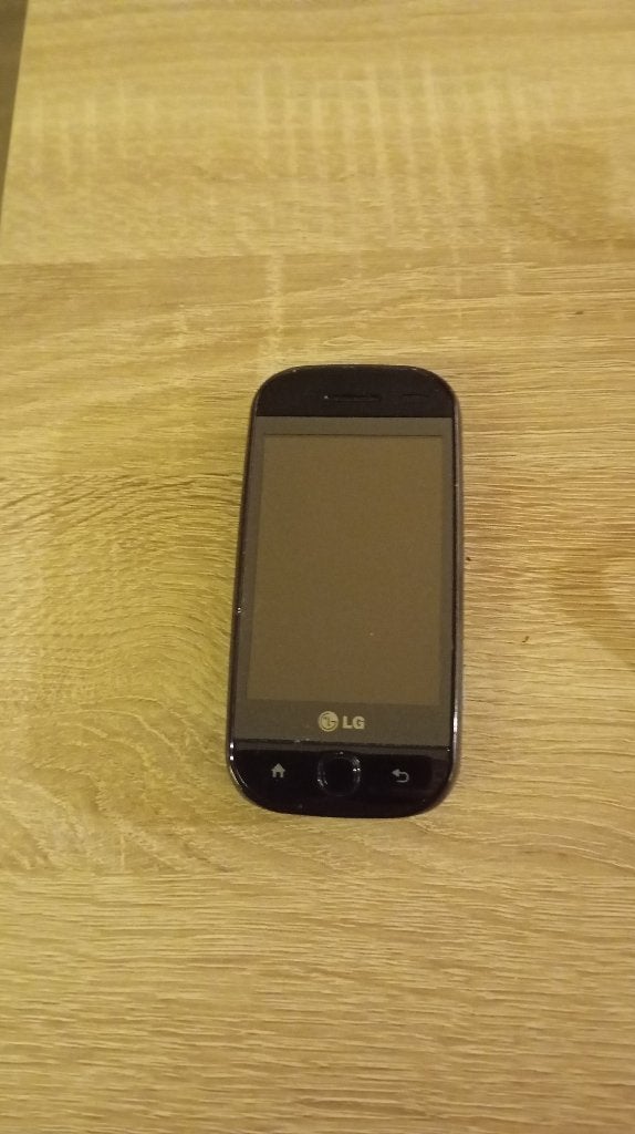 LG GW-620, Gebruikt, Schuifmodel, Zwart, 3 tot 6 megapixel