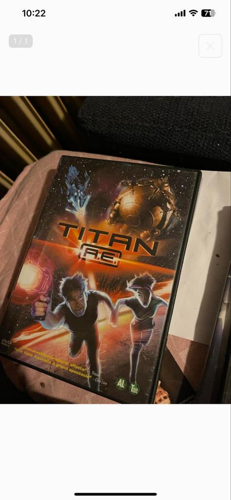 Titan A.E. DVD - Sciencefiction avontuur, Vanaf 6 jaar, Ophalen of Verzenden, Zo goed als nieuw, Science Fiction