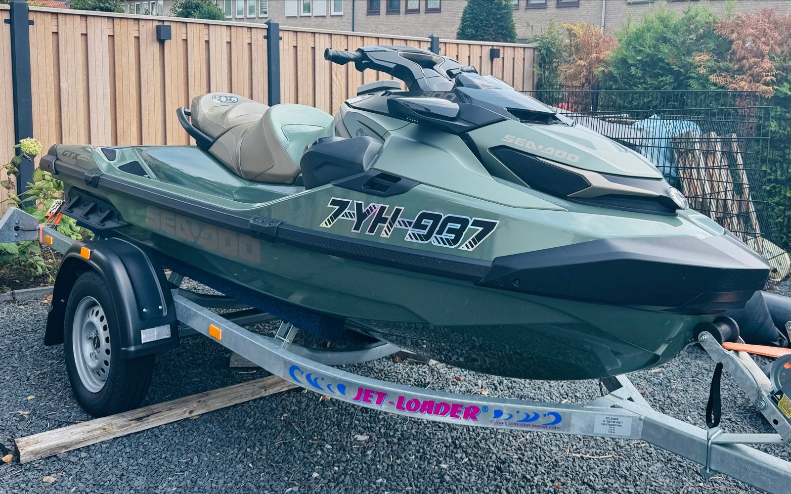 Sea-Doo GTX 300 lim. waterscooter met nieuwe trailer. 44 uur, Watersport en Boten, Jetski's en Waterscooters, Ophalen of Verzenden