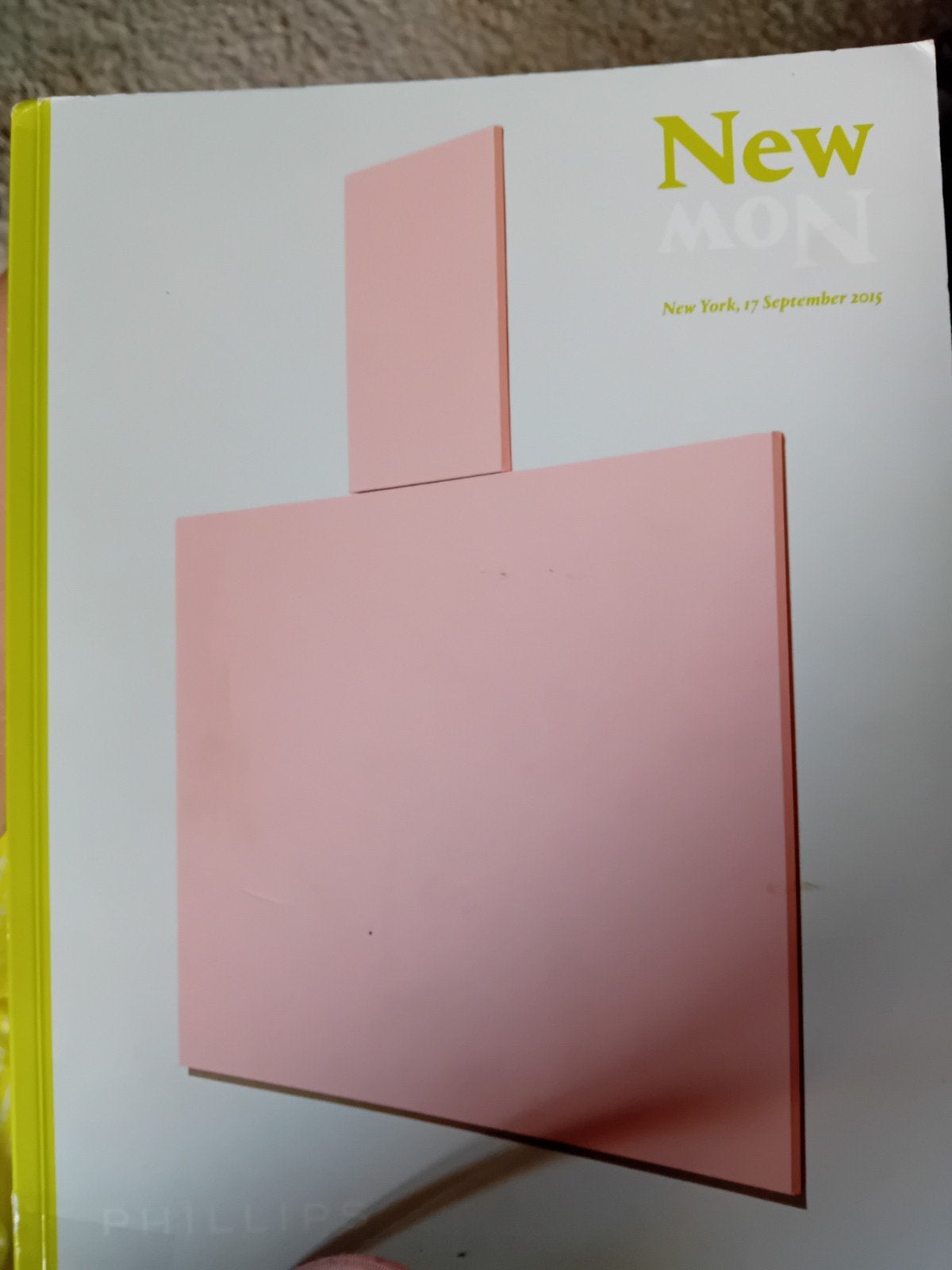 New Now New York 2015 - Catalogus met kleurenfoto's, Ophalen of Verzenden, Gelezen, Overige onderwerpen, Phillips