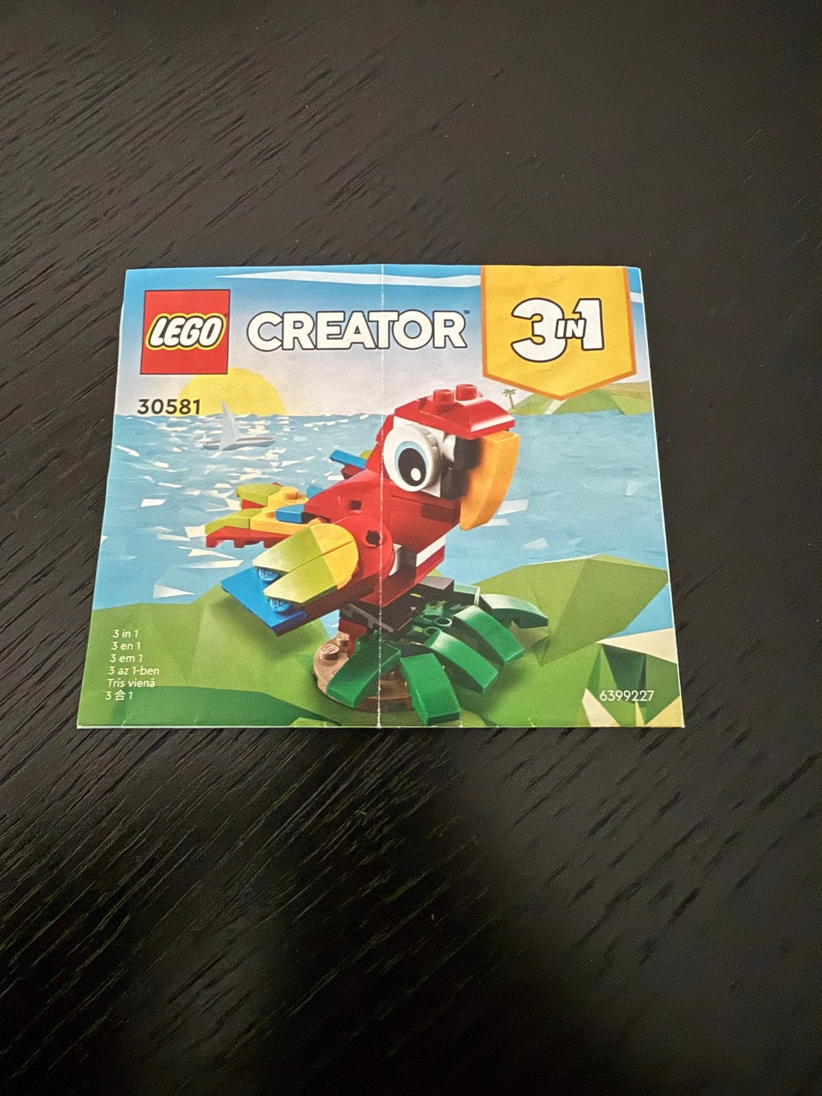 LEGO Creator 3-in-1 Papegaai (30581) - Complete set, Lego, Ophalen of Verzenden, Zo goed als nieuw, Compleet