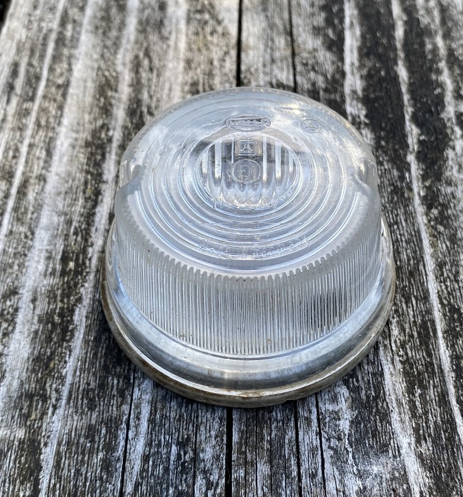 Leuke Hella Breedtelicht Rond Opbouw - vintage oldtimer, Auto-onderdelen, Ophalen of Verzenden, Gebruikt, Oldtimer onderdelen