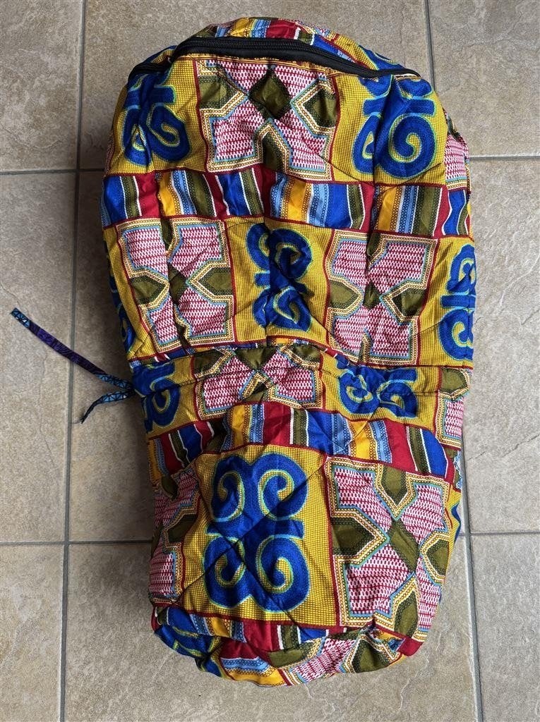 Djembe tas - 13"inch Hand Made Djembe Drum Bag From Ghana, Ophalen of Verzenden, Zo goed als nieuw, Overige instrumenten