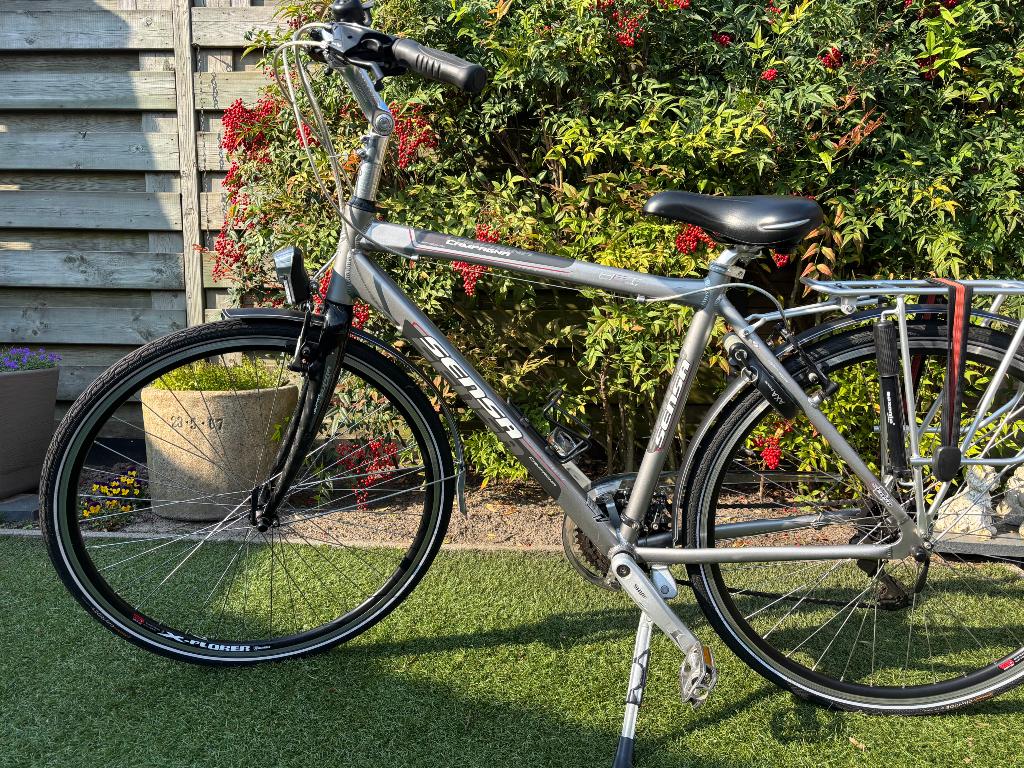 Sensa herenfiets, Fietsen en Brommers, Gebruikt, Velgrem, Versnellingen, 49 tot 53 cm