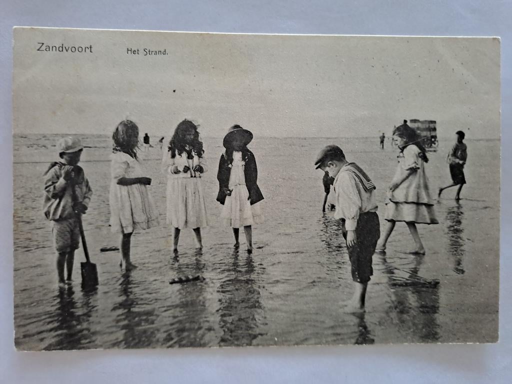 Zandvoort,  het strand, Ophalen of Verzenden, Voor 1920, Noord-Holland