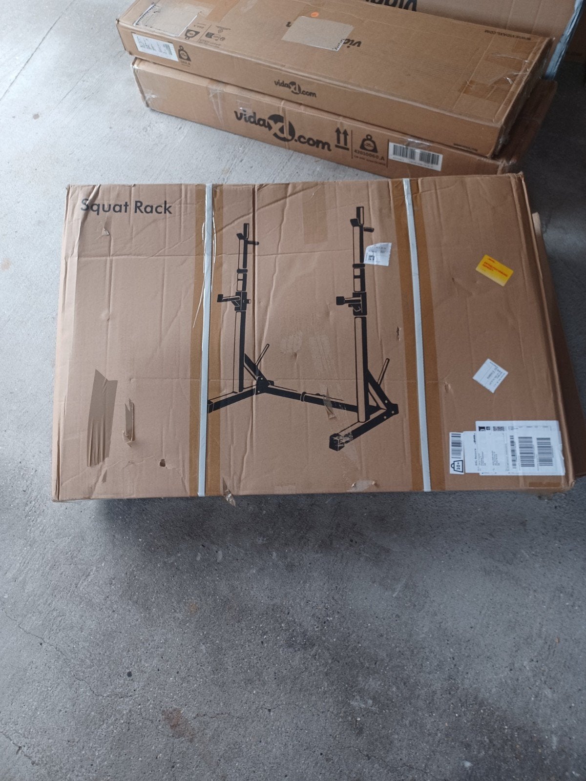 Verstelbare Squat Rack Toorx50 QJ246688 - Retourhandel, Ophalen of Verzenden, Overige typen
