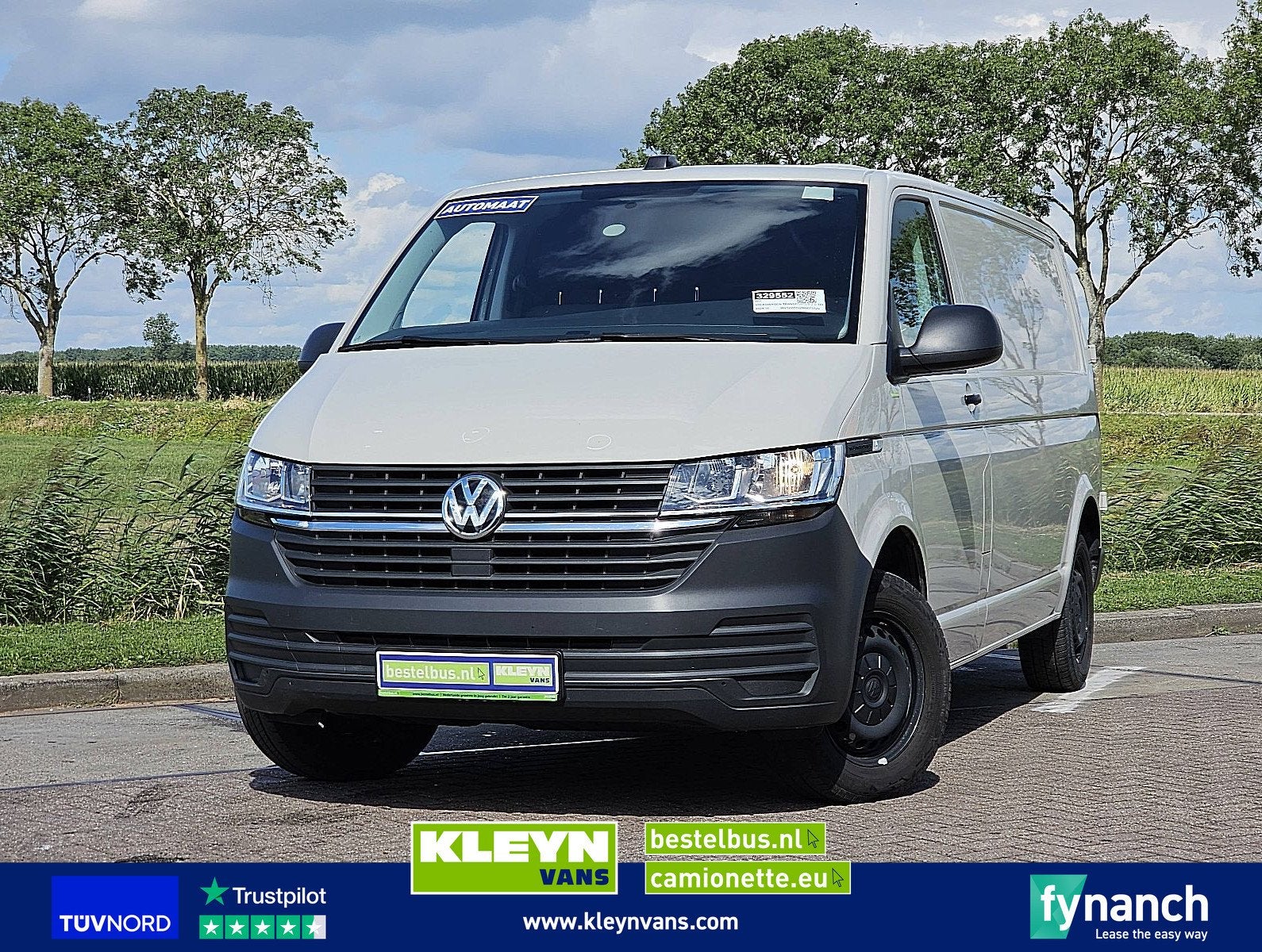 VOLKSWAGEN TRANSPORTER 2.0 TDI t6.1 150pk l2h1 autm, Auto's, Automaat, Gebruikt, 150 pk, Beige