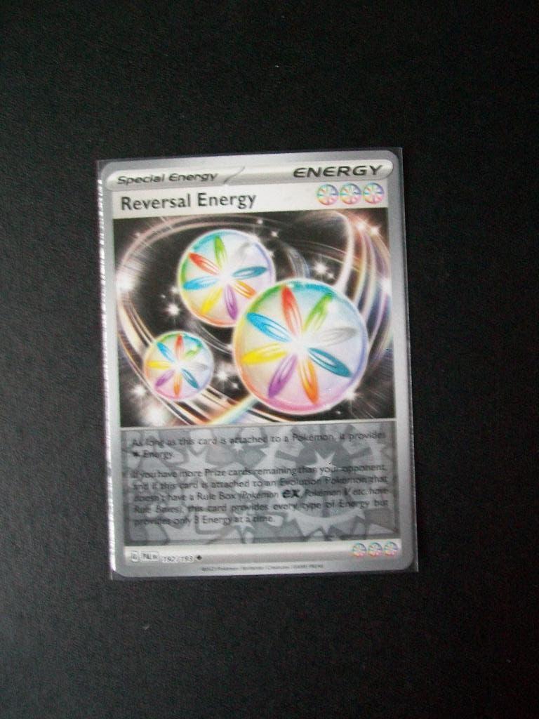 1523: Nieuwe Pokemon Kaart holofoil REVERSAL ENERGY 192/193, Verzenden, Nieuw, Losse kaart, Foil
