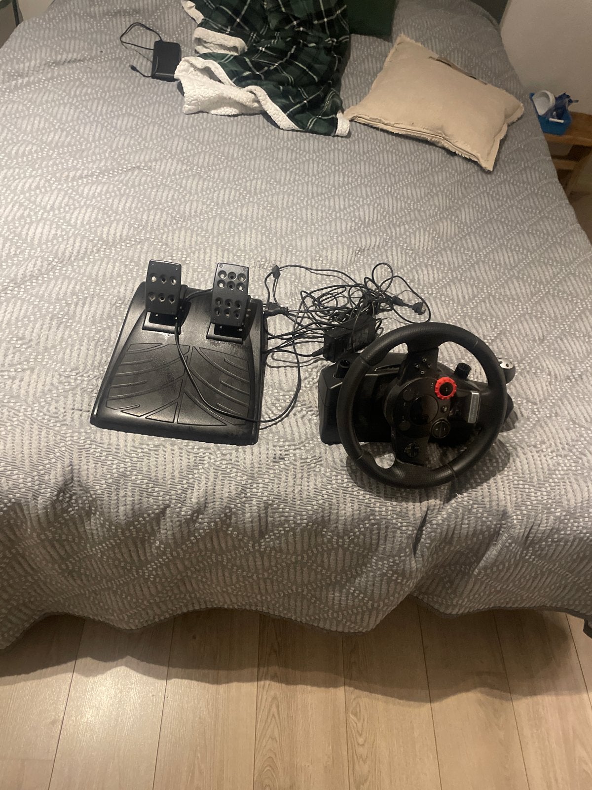 Logitech G29 racestuur met pedalen voor PlayStation/PC, Racestuur, Force feedback, Ophalen of Verzenden, Zo goed als nieuw