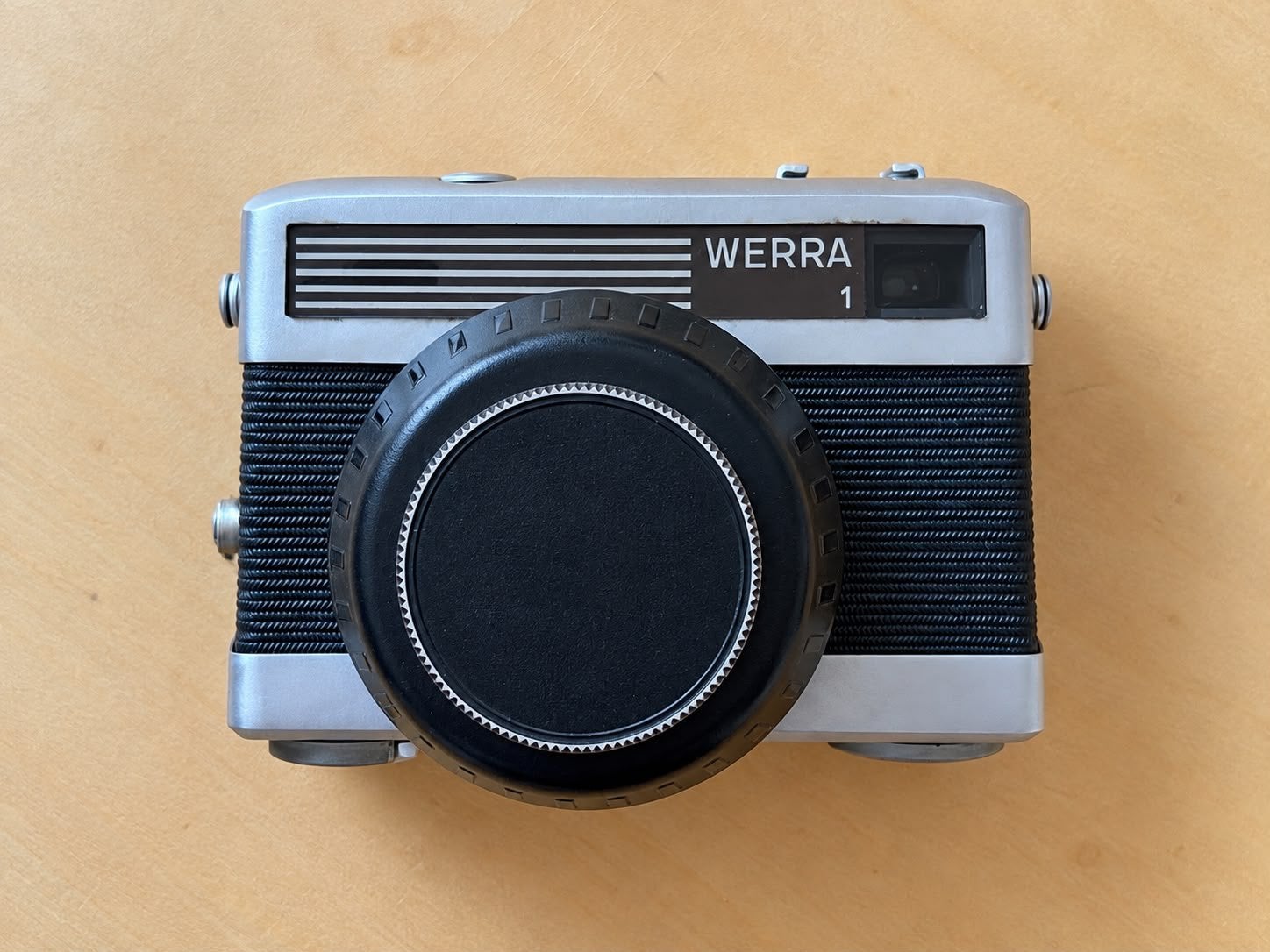 Vintage WERRA 1 analoge camera – retro fotocamera, Audio, Tv en Foto, Ophalen of Verzenden, Zo goed als nieuw, Compact, Overige Merken