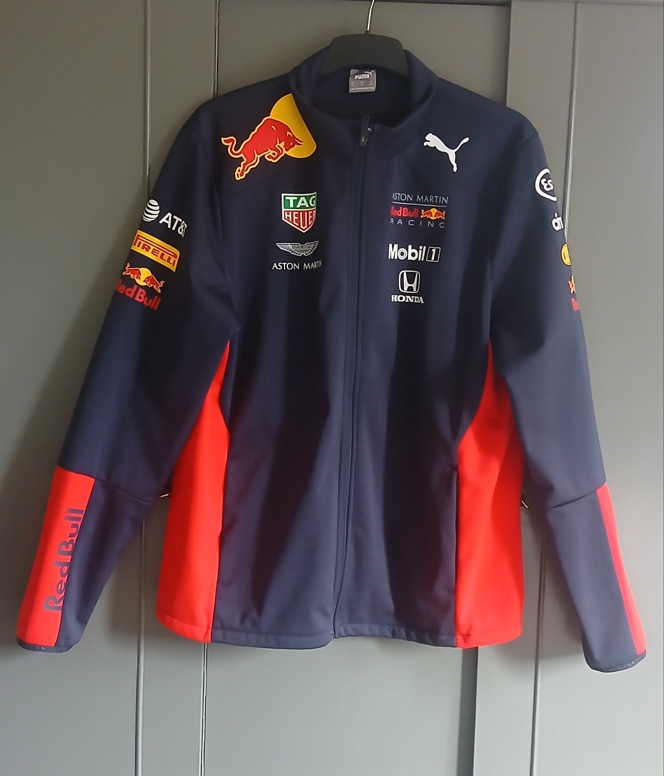 Puma Red Bull Racing Softshell Jas Maat XL, Puma, Blauw, Maat 56/58 (XL), Ophalen of Verzenden