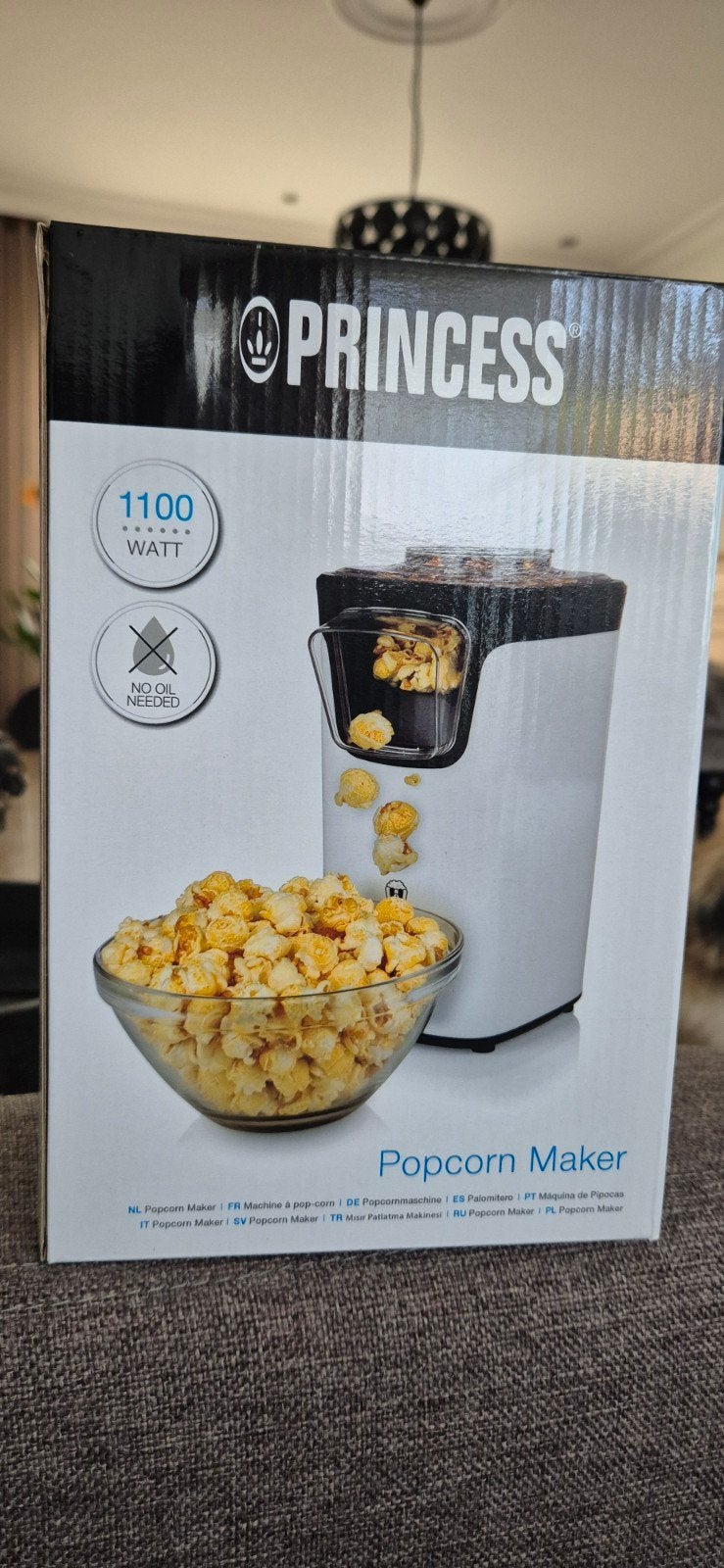 Popcorn machine, Ophalen of Verzenden, Nieuw