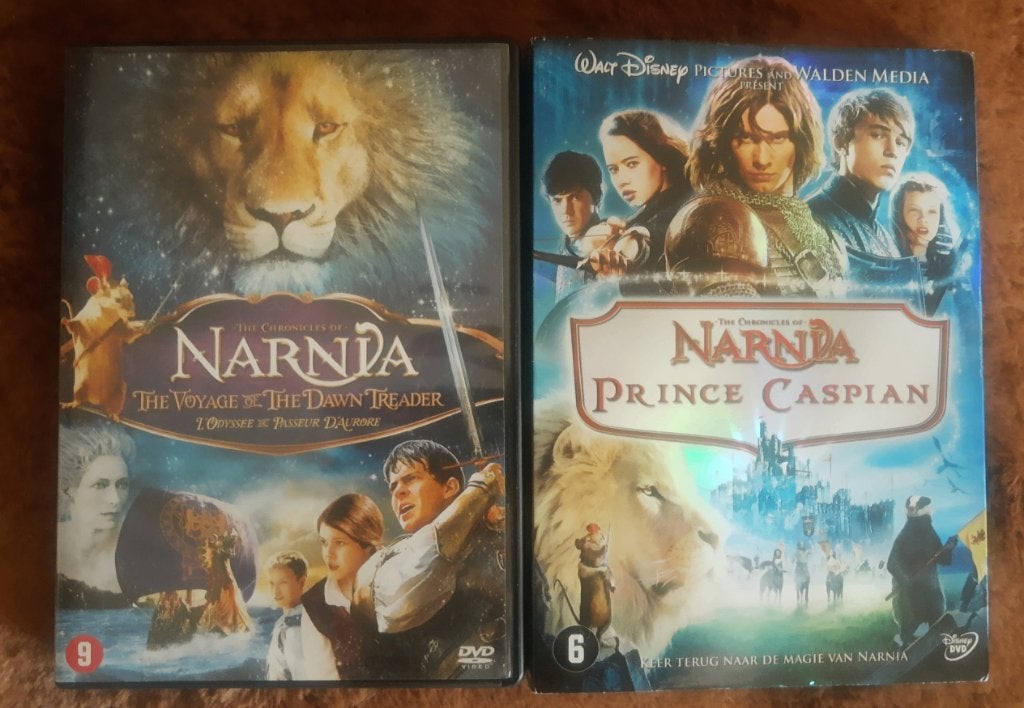 3x FILMS / The Chronicles of Narnia Deel 1-2-3 /, Vanaf 9 jaar, Ophalen of Verzenden, Zo goed als nieuw