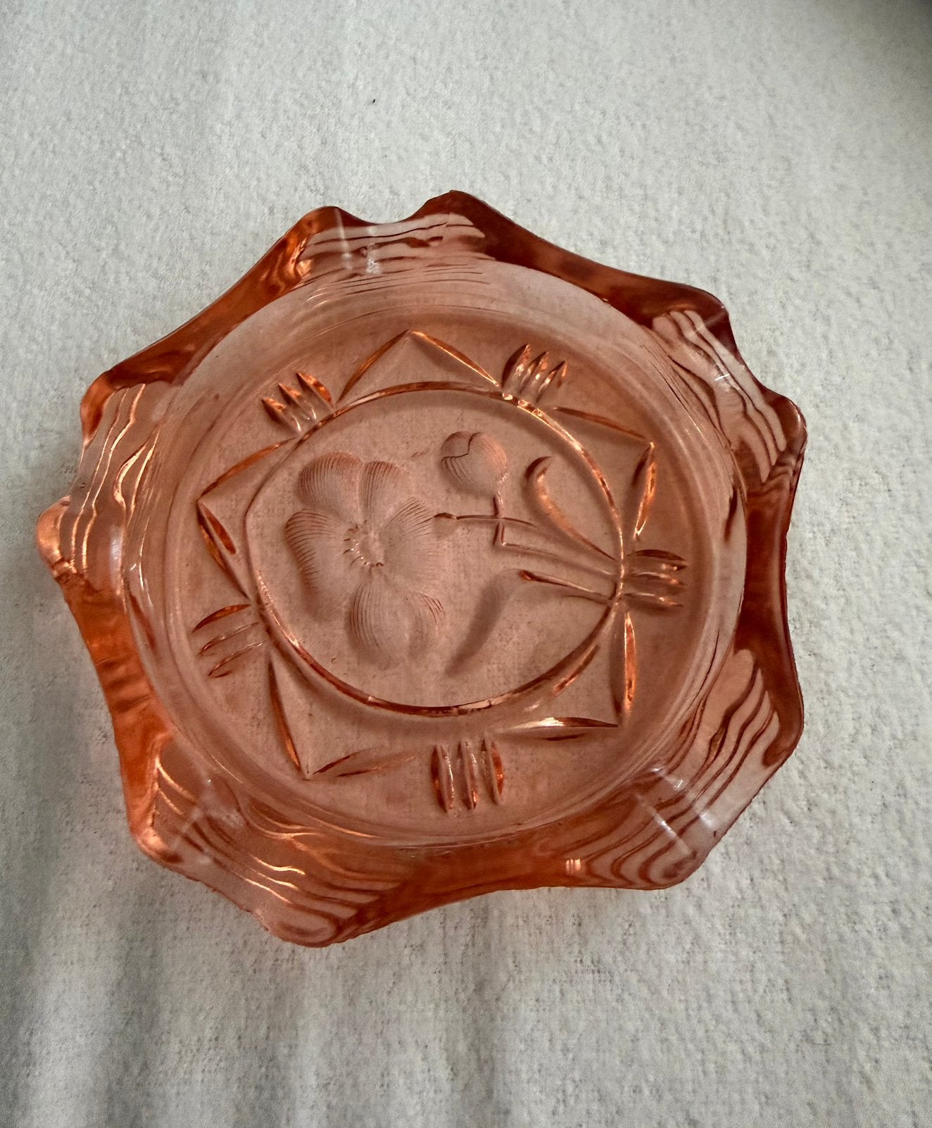 Art deco asbak, Ophalen of Verzenden, Gebruikt, Asbak