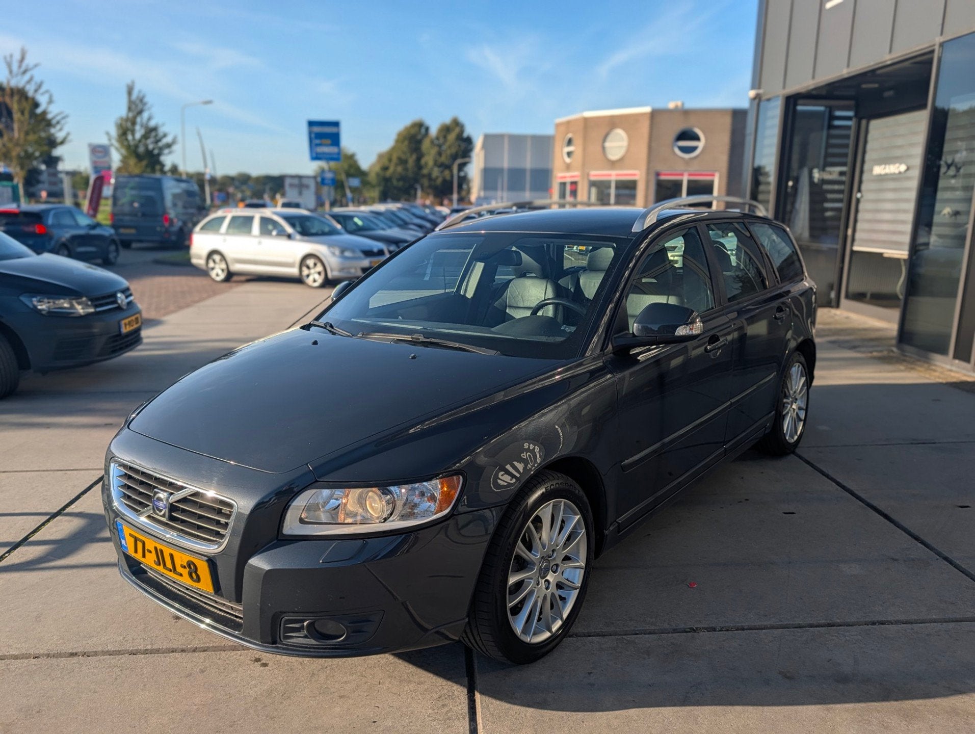 Volvo V50 1.8 Edition II - Airco, Auto's, 125 pk, Gebruikt, Zwart, 4 cilinders